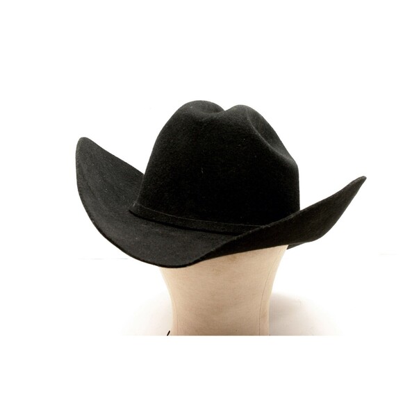 Alta Calidad Linea de Oro Cowboy Western Mexican Hat Black SZ 7 1/8 (57 Mex)